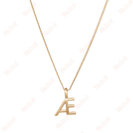best women's necklaces brass gold plated